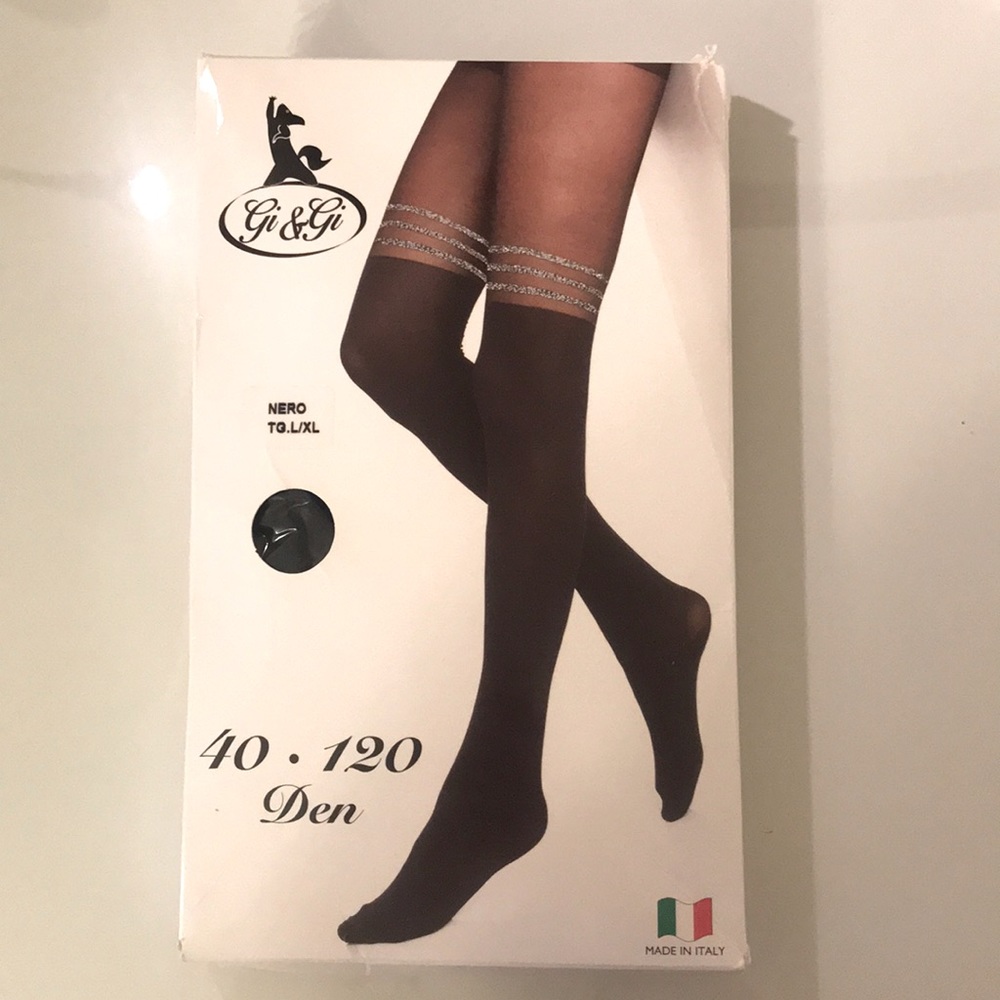 Panty tights in black - made in Italy